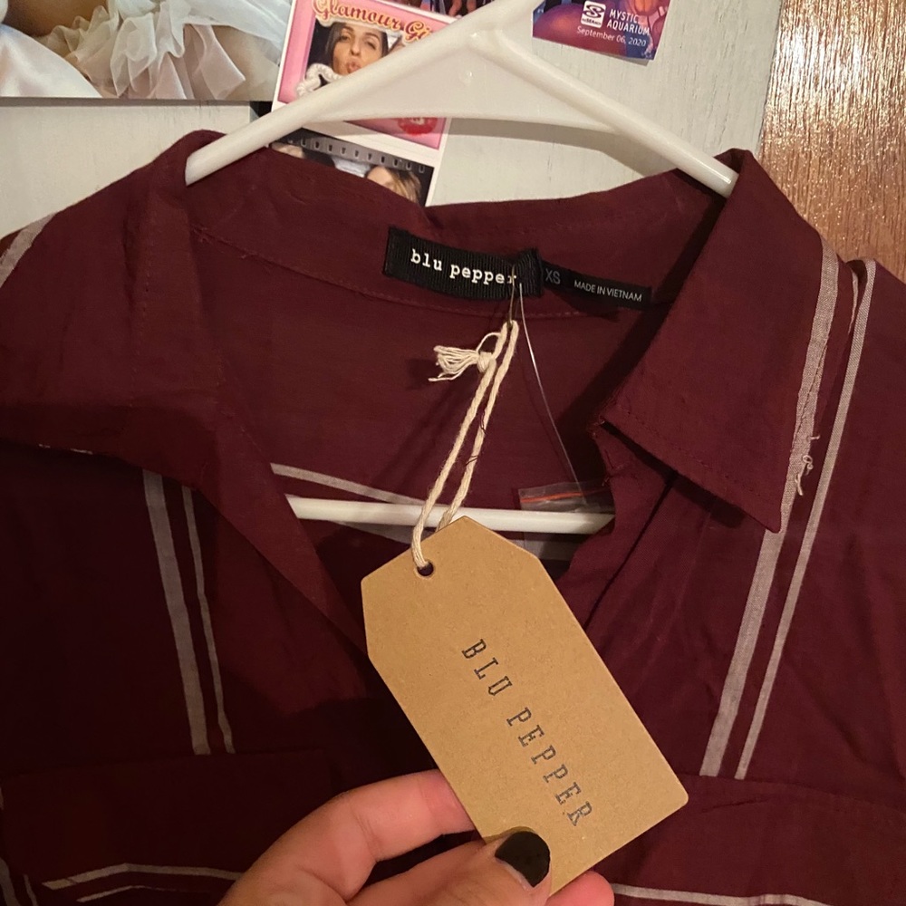 Blu Pepper Collared Shirt